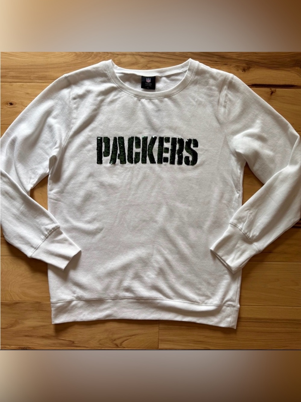 White Packers Logo Crewneck Sweatshirt
